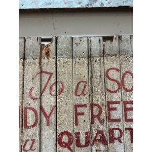 cd739d3b-c9d3-4d4f-838f-03fea1574b1a_LP.jpg Antique Early 1900s Holly Dairy Ice Cream Painted Wooden Trade Sign Soda Store