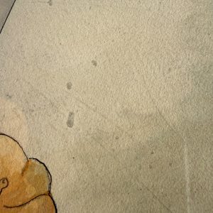 cnfZ1lHa_15.jpg Original 1930s Halloween Party Poster Artist Signed Antique Watercoloring Artwork