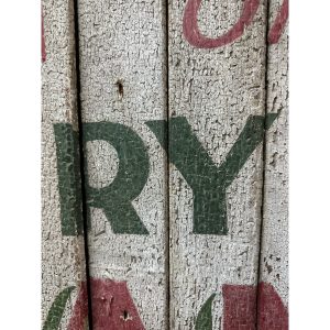 ee6e961b-07bb-49d1-9485-20bae2a252df_LP.jpg Antique Early 1900s Holly Dairy Ice Cream Painted Wooden Trade Sign Soda Store