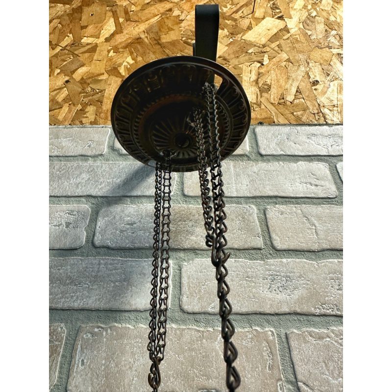 fb2FJHMa_16.jpg RARE Antique Victorian Blue Opalescent Shade Hanging Bradley Hubbard Oil Lamp