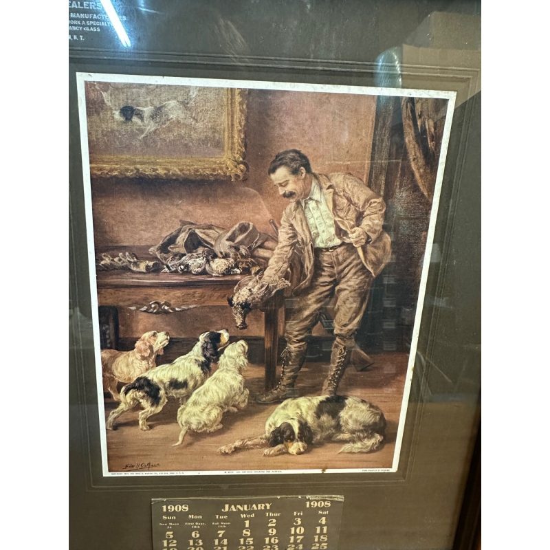 fjNmWBrX_2.jpg Vintage 1908 Charles Kellogg Lumber NY Advertising Litho Calendar Osthaus