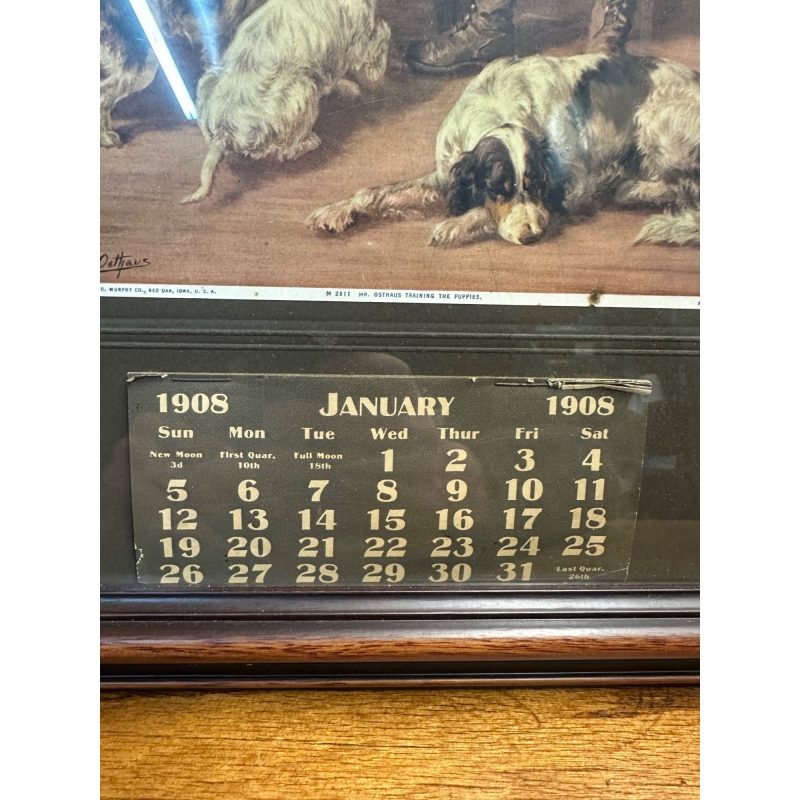 fjNmWBrX_6.jpg Vintage 1908 Charles Kellogg Lumber NY Advertising Litho Calendar Osthaus