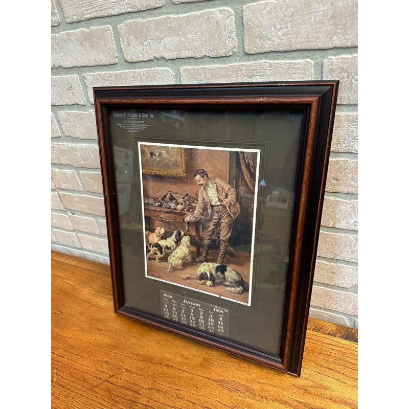 fjNmWBrX_7.jpg Vintage 1908 Charles Kellogg Lumber NY Advertising Litho Calendar Osthaus