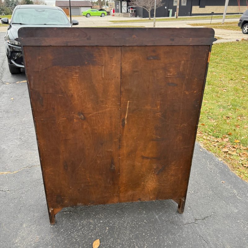 Antique Wooden Book Case / Display Case