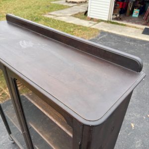 Antique Wooden Book Case / Display Case