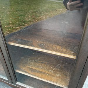 Antique Wooden Book Case / Display Case