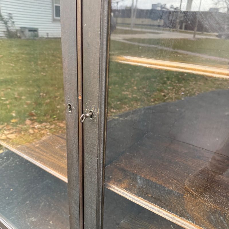 Antique Wooden Book Case / Display Case