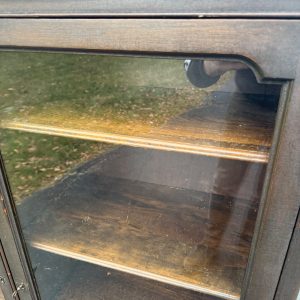 Antique Wooden Book Case / Display Case