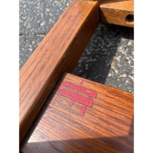 Original Signed L&JG Stickley Sewing Rocker Arts & Crafts Mission Chair