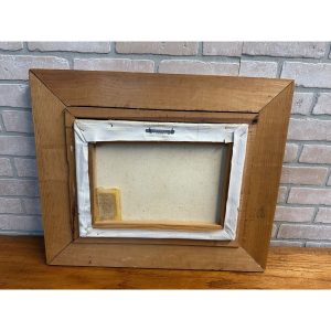 Howard Gailey Original Oil Painting Framed Signed Seascape Boat Vintage Decor