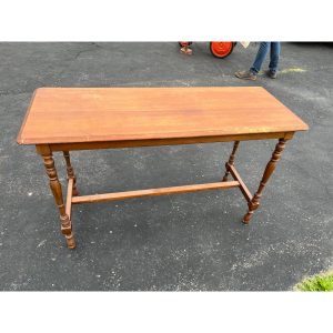 Vintage Wooden Hallway Entry Style Side Table