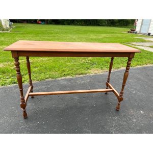 Vintage Wooden Hallway Entry Style Side Table