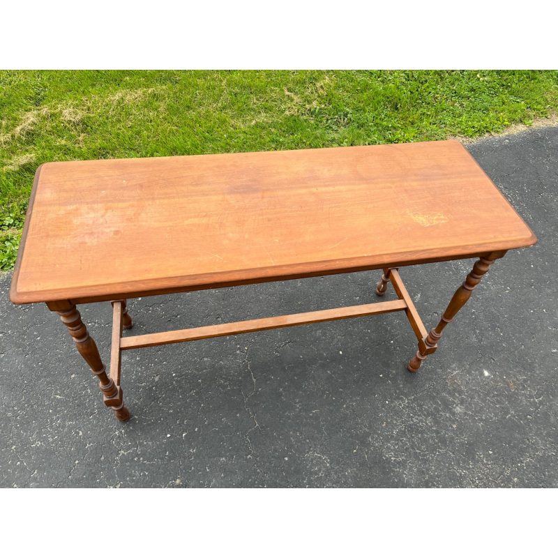 Vintage Wooden Hallway Entry Style Side Table