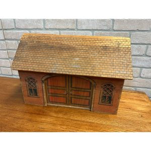 oLnz0IDb_5.jpg Antique 1880s Converse Litho Wood Barn & Farm Animals Child's Toy Playset