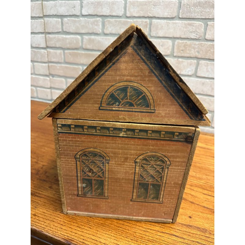 oLnz0IDb_9.jpg Antique 1880s Converse Litho Wood Barn & Farm Animals Child's Toy Playset