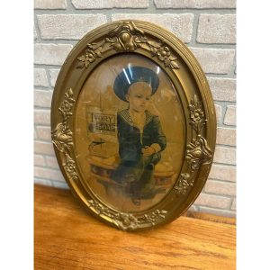 qZf3kcWj_0.jpg Antique Victorian Ivory Soap Advertising Lithograph Framed Sign Proctor & Gamble