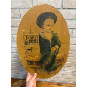 qZf3kcWj_12.jpg Antique Victorian Ivory Soap Advertising Lithograph Framed Sign Proctor & Gamble