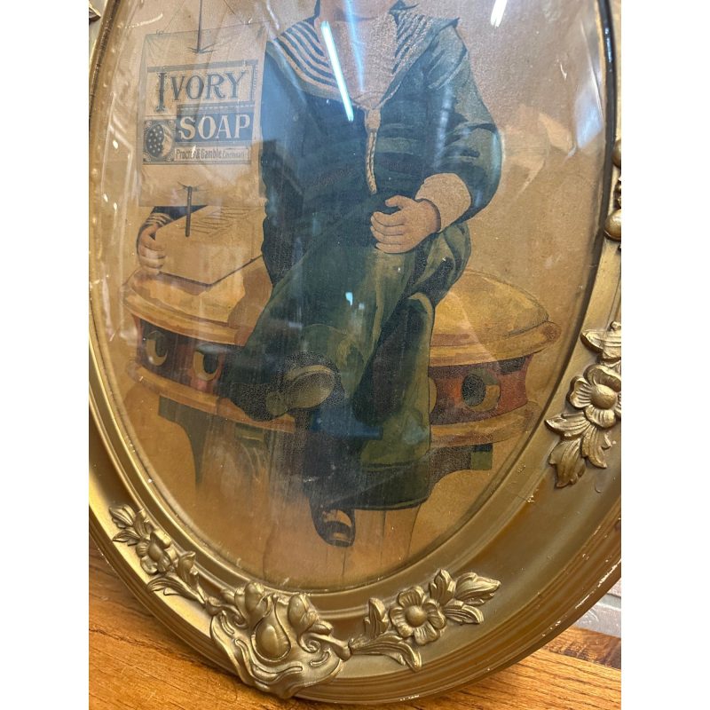 qZf3kcWj_6.jpg Antique Victorian Ivory Soap Advertising Lithograph Framed Sign Proctor & Gamble