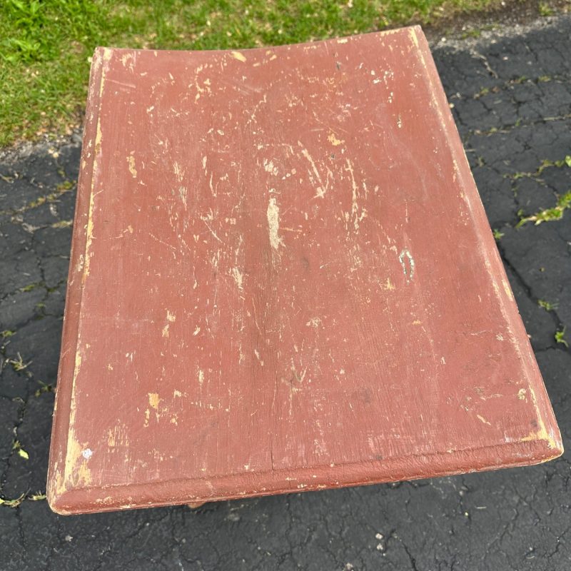 rJs8ht1u_4.jpg Antiqued Primitive Wooden Red Twisted Branch Footed Side Parlor Table