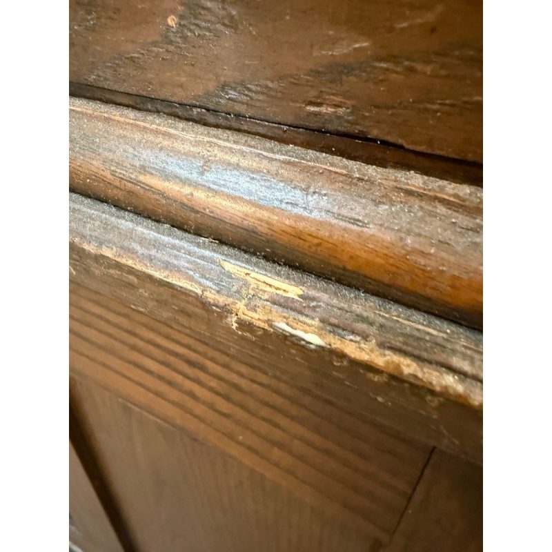 s0SjUxHJ_10.jpg Antique 1900s Oak Double Stack Keystone View Co Library Cabinet Stereoview