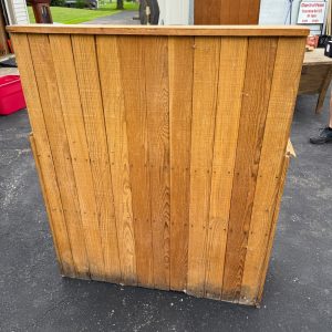 Antique Primitive Wooden Pine Farmhouse Dry Sink