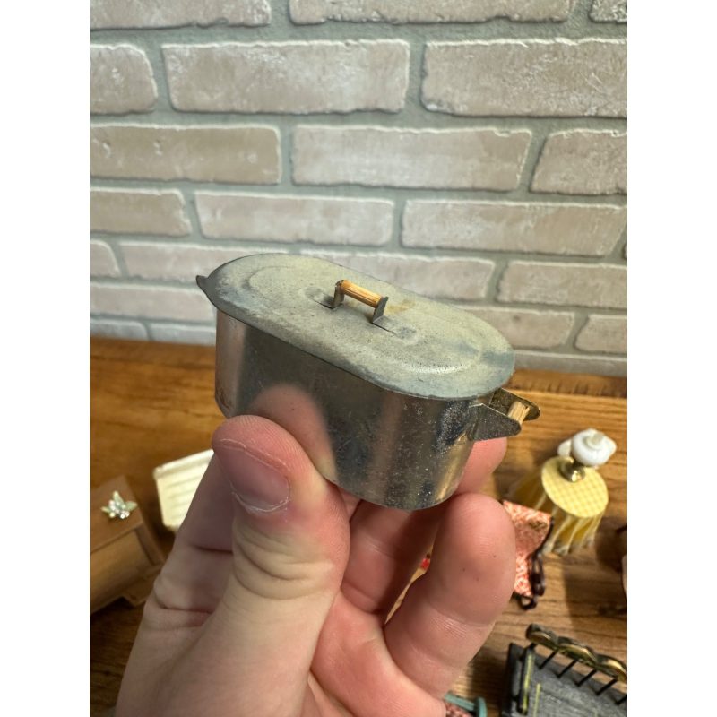 Vintage Dollhouse Furniture Lot 1:1 Scale Day Bed, Table, Highboy ++