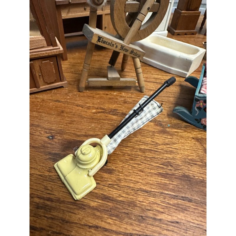 Vintage Dollhouse Furniture Lot 1:1 Scale Day Bed, Table, Highboy ++