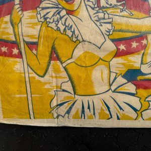 Vintage 1970s Two Rivers Shrine Club Circus Poster Manitowoc Expo