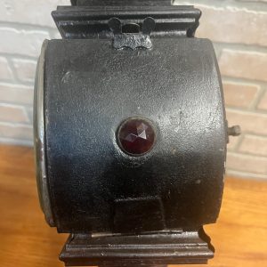 Antique 1800s Carriage Buggy Coach Auto Driving Lamp Beveled Glass Complete