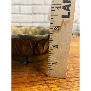 Antique Art Deco Nouveau Milk Glass Acorn Ceiling Light Fixtures Set (6)