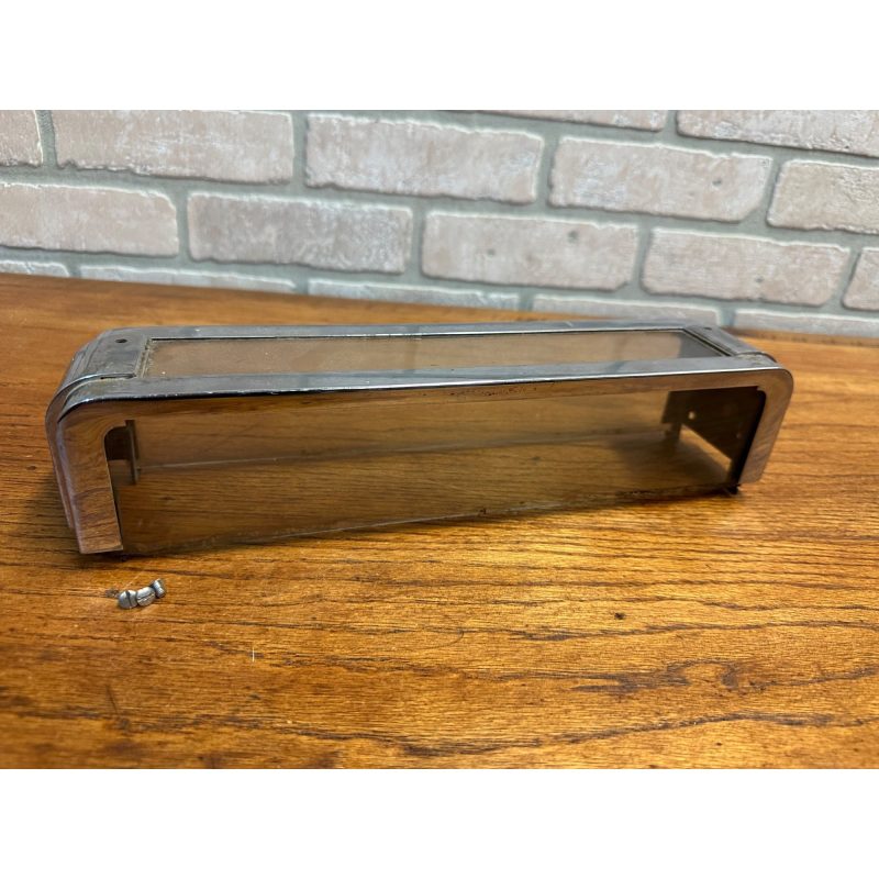 Vintage National Cash Register NCR Top Glass Crown Cap Amount Indicator Window Part