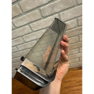 Vintage National Cash Register NCR Top Glass Crown Cap Amount Indicator Window Part