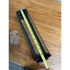 Vintage National Cash Register NCR Top Glass Crown Cap Amount Indicator Window Part