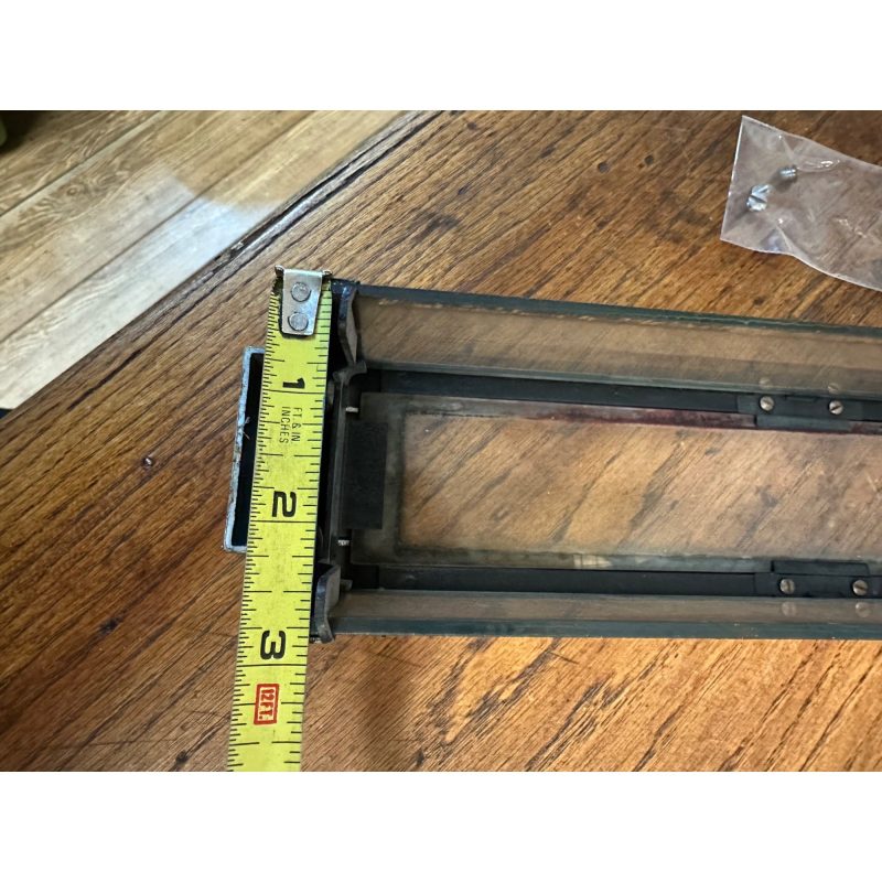 Vintage National Cash Register NCR Top Glass Crown Cap Amount Indicator Window Part