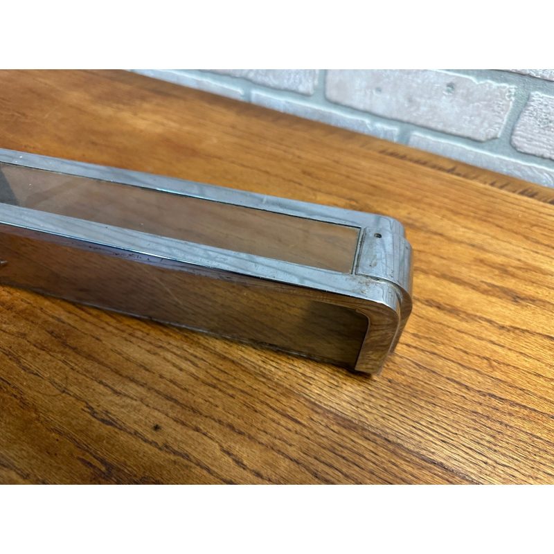 Vintage National Cash Register NCR Top Glass Crown Cap Amount Indicator Window Part