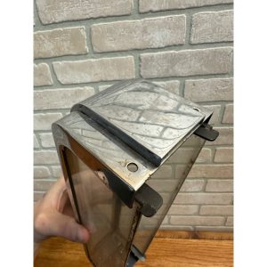 Vintage National Cash Register NCR Top Glass Crown Cap Amount Indicator Window Part