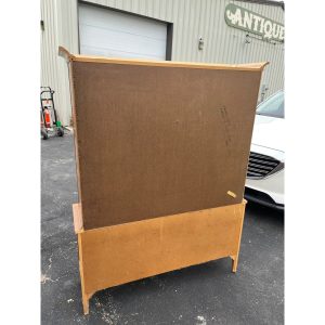 Vintage 1960s Mid-Century Kitchen China Hutch Cabinet Buffet Curio