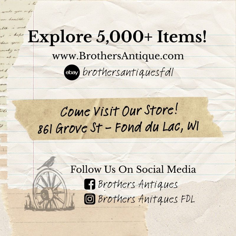 Beautiful Antique Tiger Oak Sideboard Buffet Mirrored Cabinet Empire Style