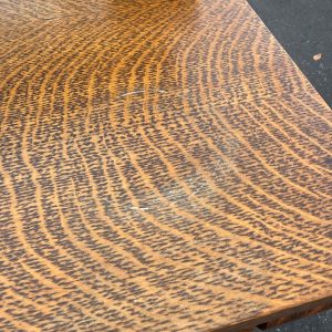 Beautiful Antique Tiger Oak Sideboard Buffet Mirrored Cabinet Empire Style