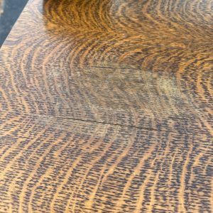 Beautiful Antique Tiger Oak Sideboard Buffet Mirrored Cabinet Empire Style