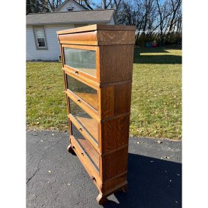 yWlWHuEH_14.jpg Antique Globe Wernicke 4-Stack barrister Bookshelf Lawyers Cabinet Case