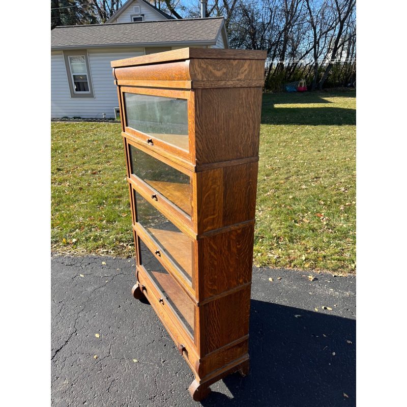 yWlWHuEH_14.jpg Antique Globe Wernicke 4-Stack barrister Bookshelf Lawyers Cabinet Case