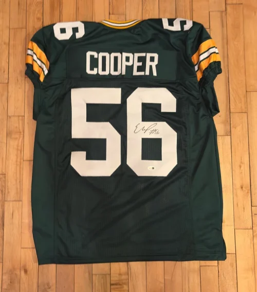 E. Cooper autographed jersey