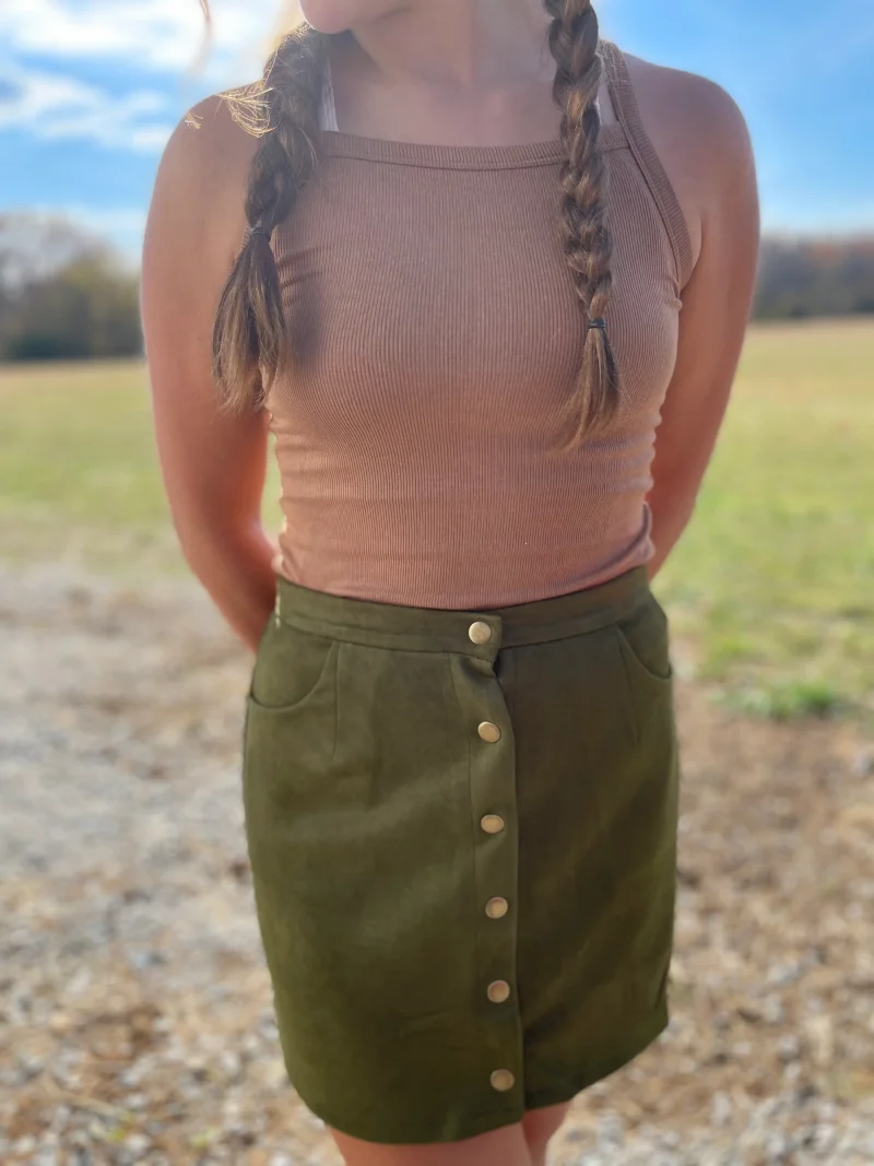 Butter me up, suede mini skirt 3 Butter me up, suede mini skirt