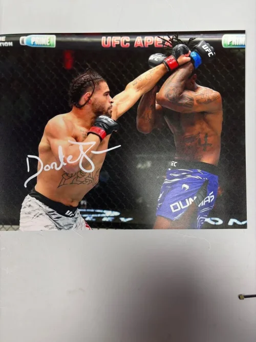 Johnson Auto’d 8x10 photo