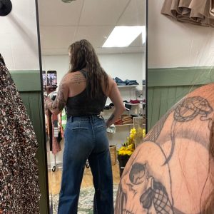 Kancan high rise wide leg