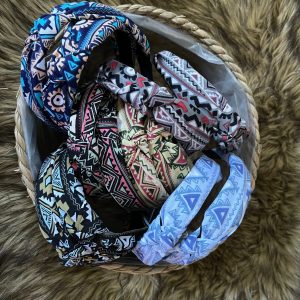 Aztec print headband