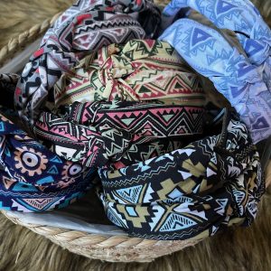 Aztec print headband