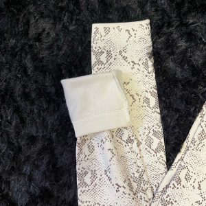 Junior Snake print fleece leggings