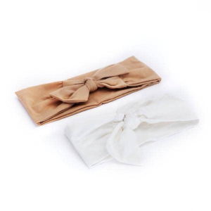 Cotton adjustable headband 2 pack